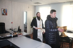 Освящение помещений женской колонии №-35 г.Мариинска
