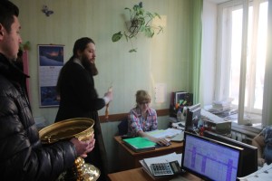 Освящение помещений женской колонии №-35 г.Мариинска
